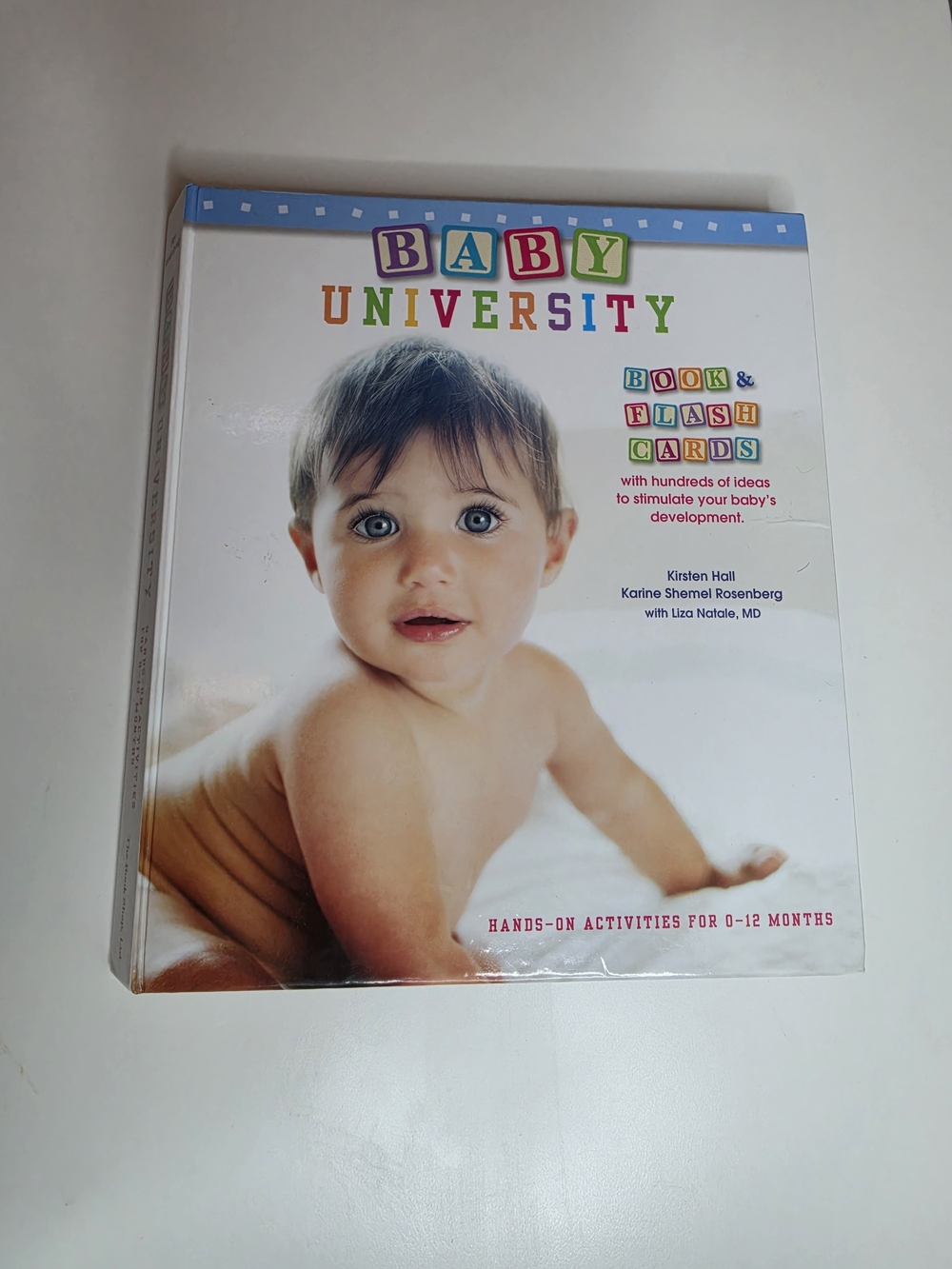 Baby University Book & Flash Cards Kirsten Hall Baby Activities